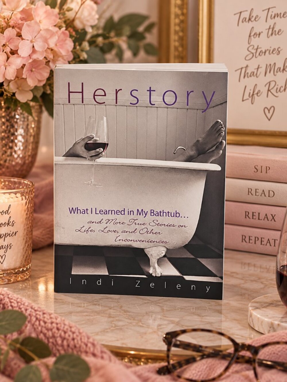 Herstory by Indi Zeleny Paperback - Great Bundle Item